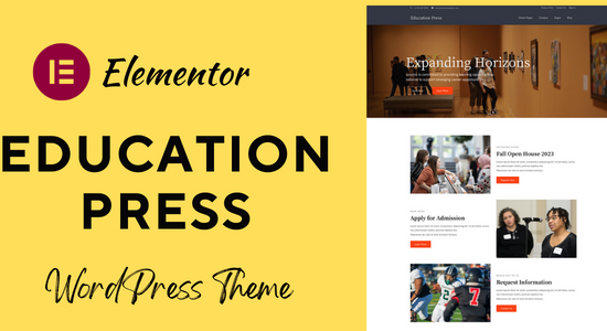 Education Press - Chủ đề WordPress cho trường học, cao đẳng, đại học