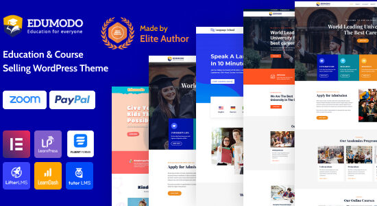 Education WordPress Theme | Edumodo