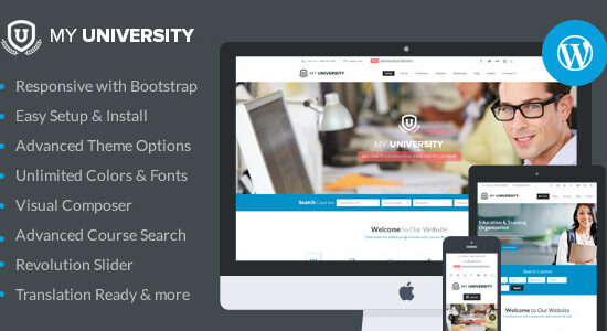 Education WordPress Theme | My University