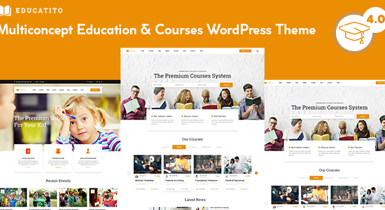 Educatito | Multiconcept Education & Courses WordPress Theme