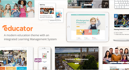 Educator - Education Theme for University & School