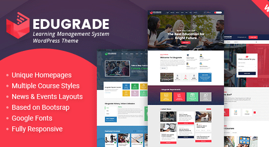 Edugrade - Education WordPress Theme