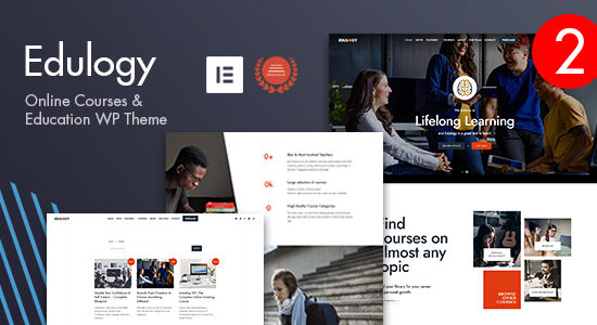 Edulogy - Chủ đề WordPress về khóa học và học trực tuyến
