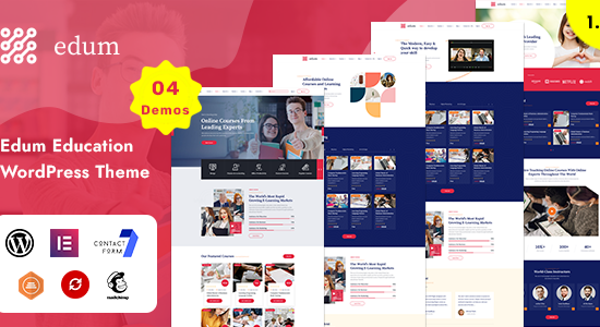 Edum - LMS & Chủ đề WordPress Giáo dục