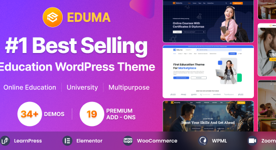 Eduma - Education WordPress Theme