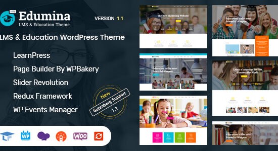 Edumina - LMS & Chủ đề WordPress Giáo dục