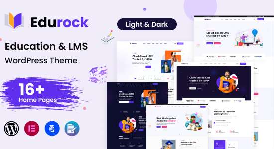 Edurock - Chủ đề WordPress về giáo dục