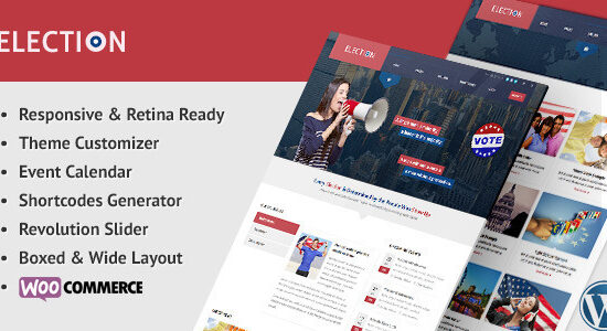 Election - Political WordPress Theme