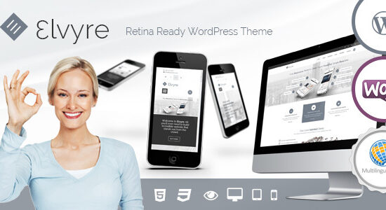 Elvyre – Chủ đề Wordpress Retina Ready