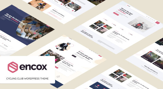 Encox - Responsive Cycling Club WordPress Theme