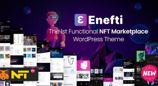 Enefti - NFT Marketplace Theme