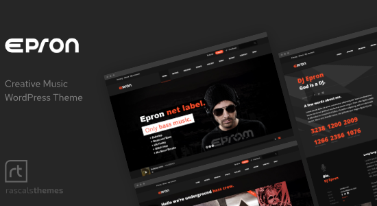 Epron - Music Theme for WordPress