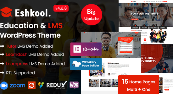 Eshkool - Education WordPress Theme