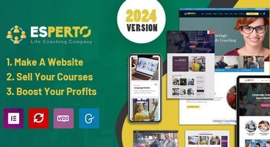 Esperto - Consulting, Coaching and Education WordPress Theme