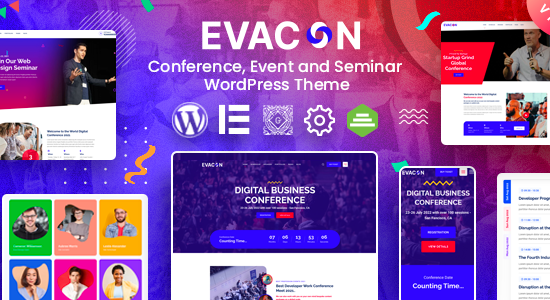 Evacon - Chủ đề WordPress cho sự kiện và hội nghị