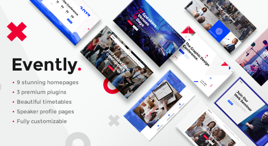 Evently - Conference & Meetup Theme
