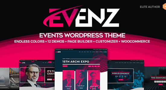 Evenz - Chủ đề WordPress cho Hội nghị và Sự kiện