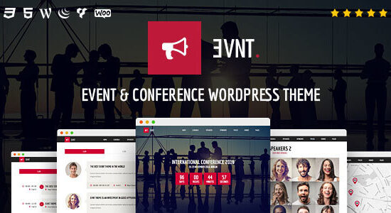 Evnt - Chủ đề WordPress cho sự kiện và hội nghị