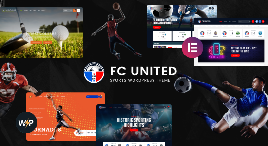 FC United | Football, Soccer & Sports Theme