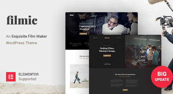 Filmic - Chủ đề WordPress cho Studio phim & Nhà làm phim