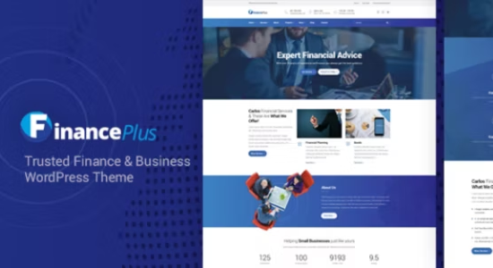 FinancePlus - Chủ đề WordPress cho doanh nghiệp tư vấn