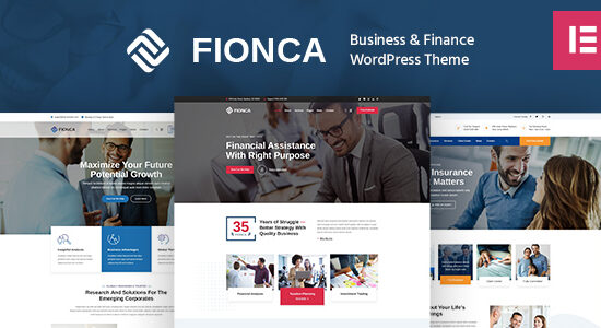 Fionca - Chủ đề WordPress về Kinh doanh & Tài chính