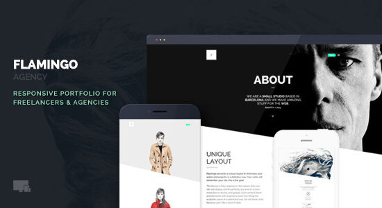 Flamingo - Agency & Freelance Portfolio Theme for WordPress