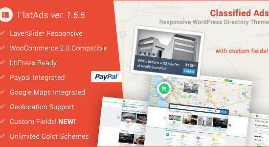 FlatAds - Chủ đề WordPress rao vặt
