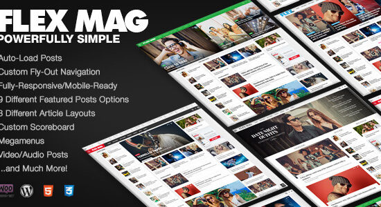 Flex Mag - Responsive WordPress News Theme