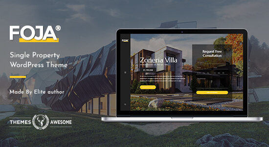 Foja | Single Property WordPress Theme