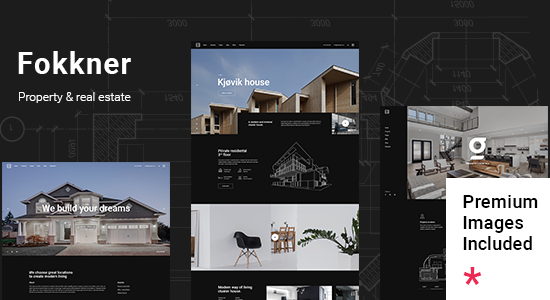 Fokkner - Real Estate and Property Theme