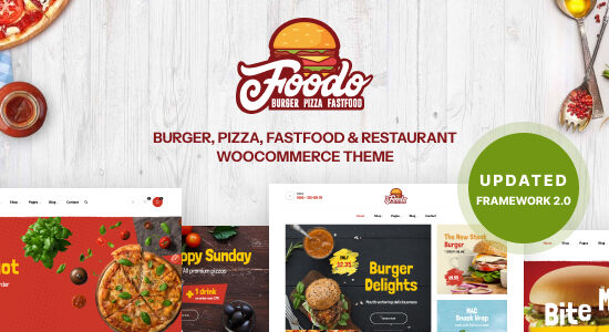 Foodo - Fast Food Restaurant WordPress Theme