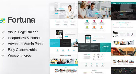 Fortuna - Responsive Multi-Purpose WordPress Theme