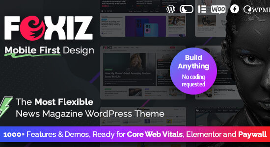 Foxiz - Newspaper News & Magazine WordPress