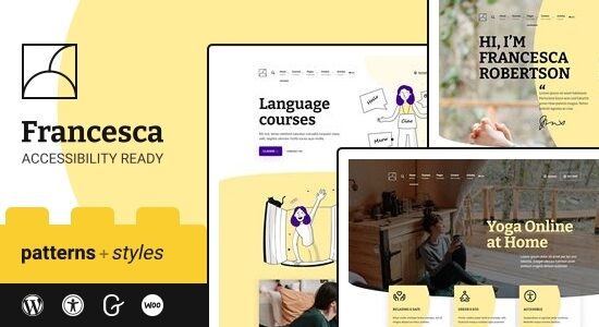 Francesca - Chủ đề WordPress dành cho gia sư dễ tiếp cận