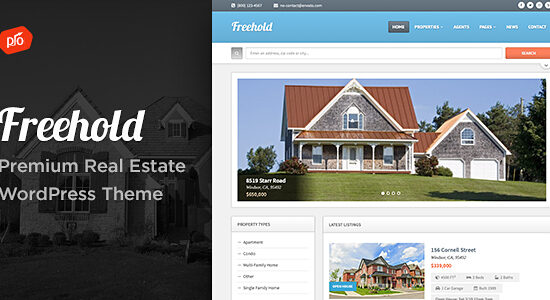 Freehold - Responsive Real Estate WordPress Theme