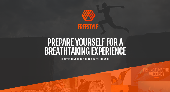 Freestyle - A WordPress Theme For Extreme Sports