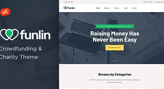 Funlin - Chủ đề WordPress gây quỹ cộng đồng & từ thiện