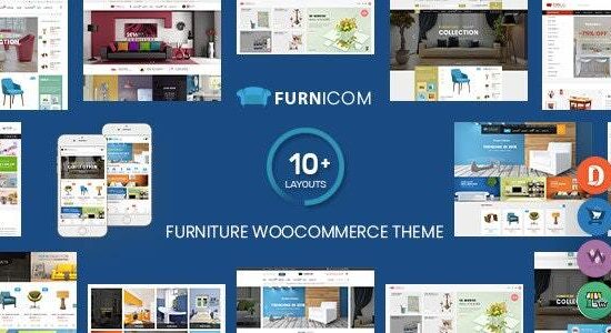 Furnicom - Chủ đề WordPress WooCommerce cho Cửa hàng nội thất & Thiết kế nội thất (Sẵn sàng cho hơn 10 trang chủ)