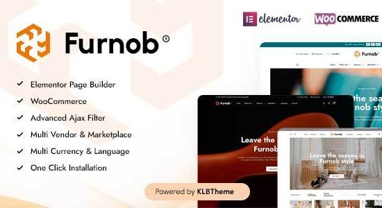 Furnob - Chủ đề WooCommerce cho cửa hàng nội thất