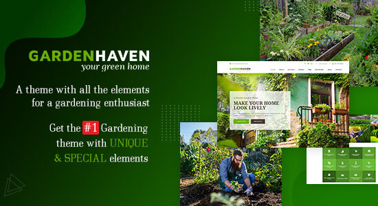 Garden - Landscape Gardening WordPress Theme