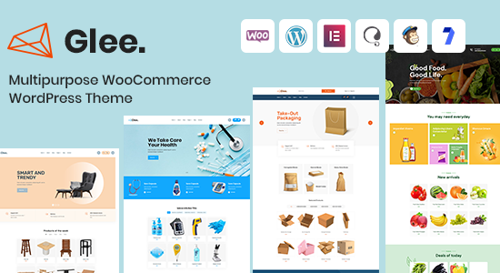 Glee - Chủ đề WordPress WooCommerce đa năng + RTL