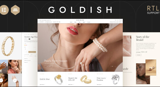 Goldish - Jewelry Store WooCommerce Theme