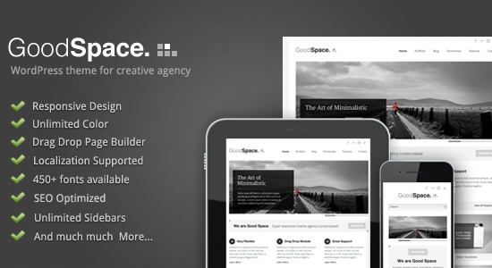 Good Space - Responsive Minimal WordPress