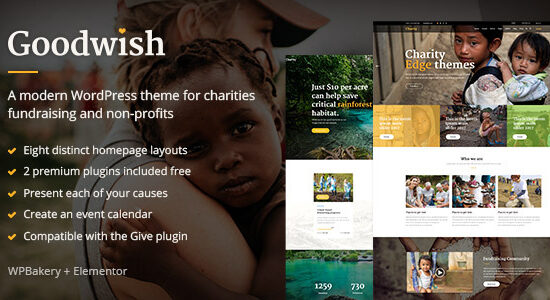 Goodwish - Charity & Nonprofit Theme