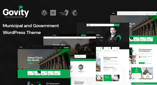 Govity - Chủ đề WordPress của chính quyền và thành phố