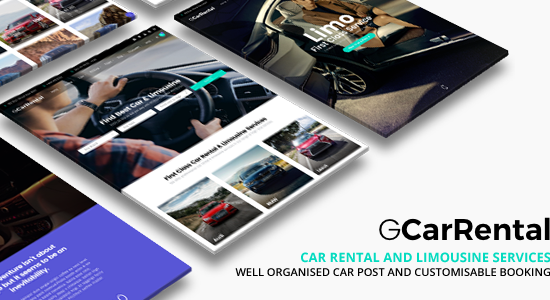 Grand Car Rental | Limousine WordPress