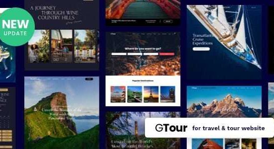 Grand Tour | Travel Agency WordPress