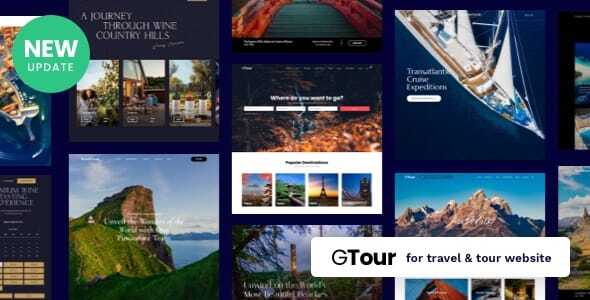 Grand Tour | Travel Agency WordPress