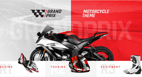 GrandPrix - Motorcycle WordPress Theme